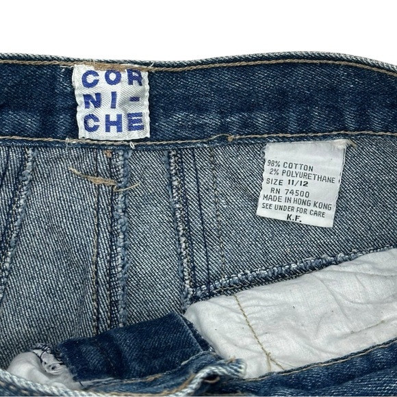 Vintage Women’s Corniche Jeans Size 11/12 - Picture 2 of 7